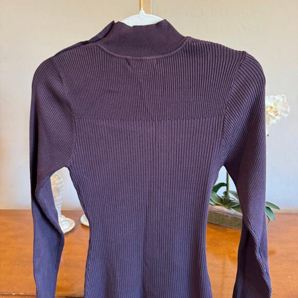 Heartloom Naima Dress in Coco – Size M – Chic Ribbed Knit Sweater Dress - Picture 4 of 9